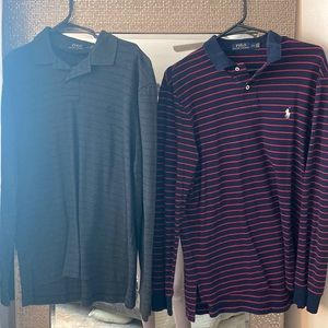 Polo Ralph Lauren - 2 long sleeve polo shirt